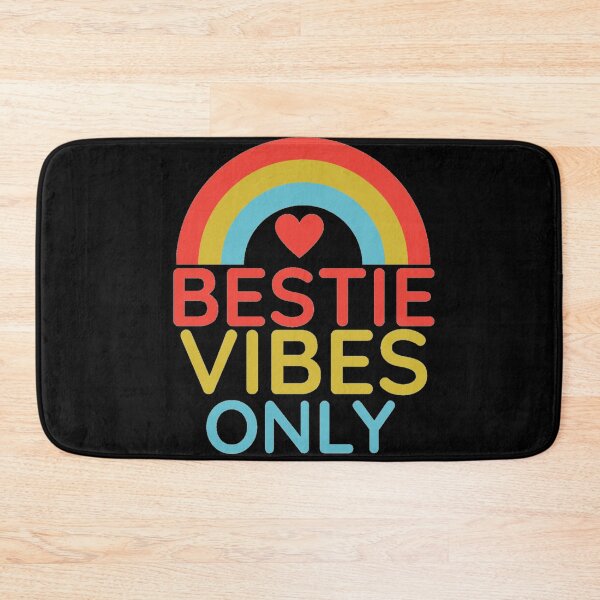 Item preview, bestie vibes only design designed and sold by Dreamofstyle7.