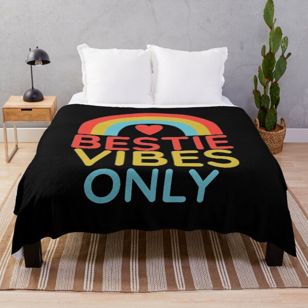Item preview, bestie vibes only design designed and sold by Dreamofstyle7.
