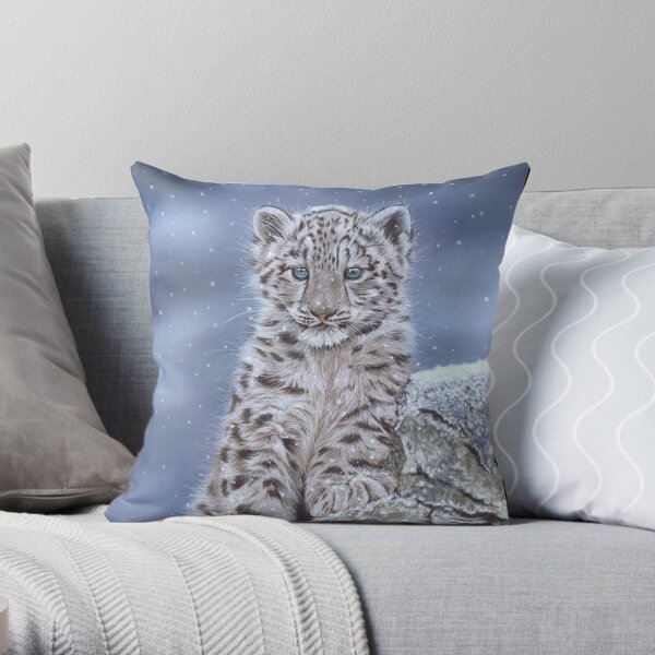 The Snow Prince Throw Pillow