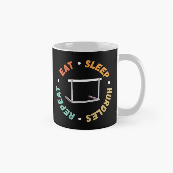 Item preview, eat sleep hurdles repeat designed and sold by Sinovius.