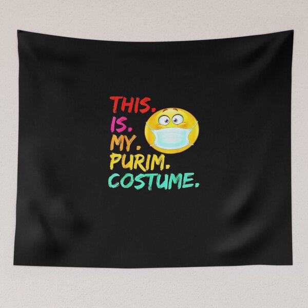 Item preview, This is my Purim Costume funny Jewish Face Mask designed and sold by HarmanEmy.