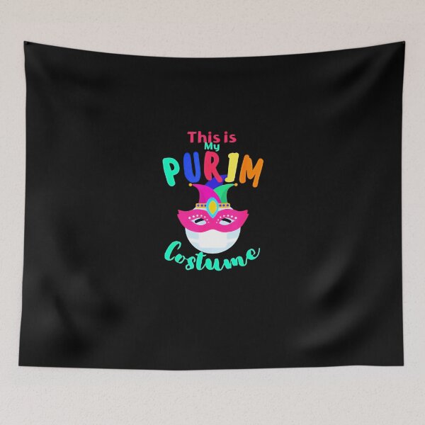 Item preview, This is my Purim Costume funny Jewish Face Mask designed and sold by HarmanEmy.