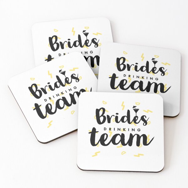 Item preview, Wedding brides drinking team drinking wedding stuff  designed and sold by Tropical Blood.