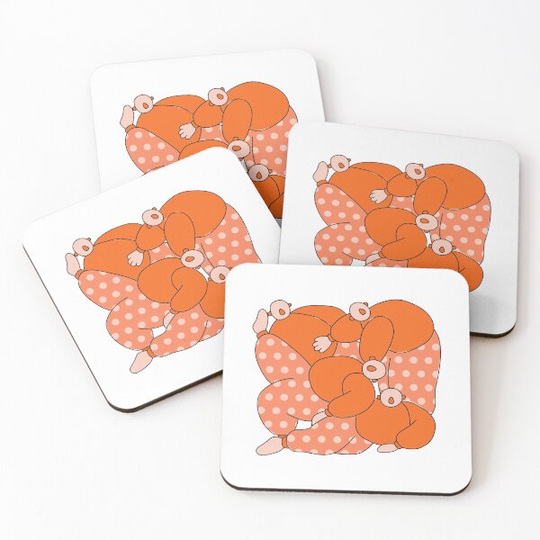 Item preview, Quarantine Square ORANGE designed and sold by MarcinkuGreta.
