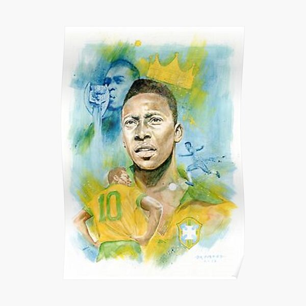 Zidane Maradona Pele Poster Zidane Maradona Pele Painting 