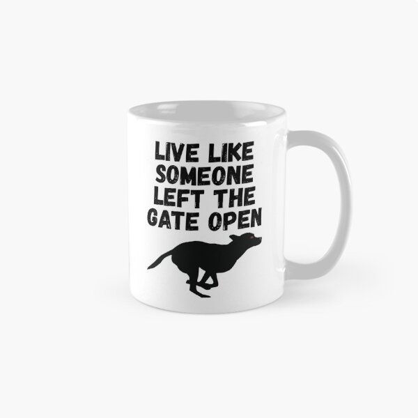 Item preview, live like someone left the gate open designed and sold by Sinovius.