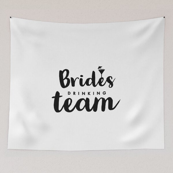 Item preview, Wedding brides drinking team drinking wedding stuff  designed and sold by Tropical Blood.
