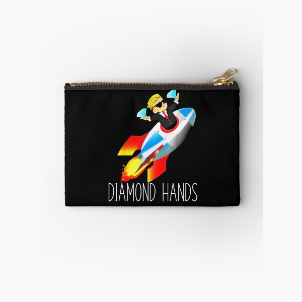Item preview, WallStreetBets WSB Rocket Ship To The Moon No Paper Hands designed and sold by HarmanEmy.