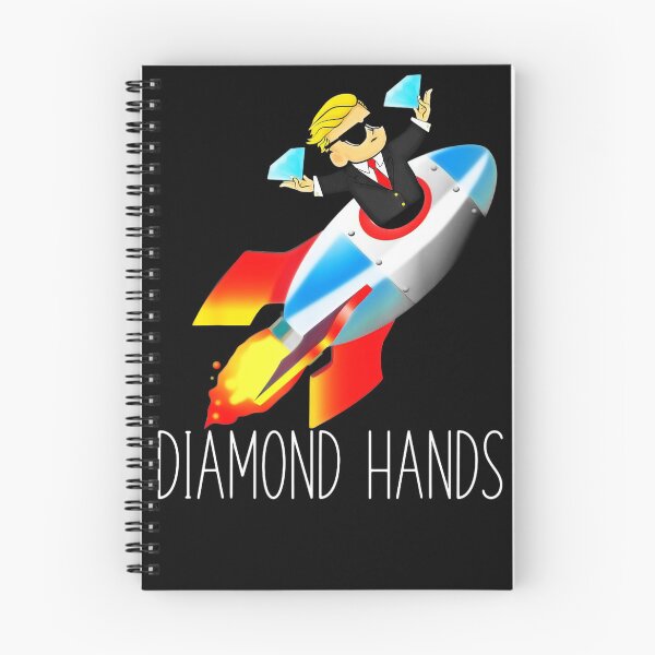 Item preview, WallStreetBets WSB Rocket Ship To The Moon No Paper Hands designed and sold by HarmanEmy.