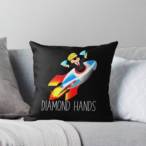 Item preview, WallStreetBets WSB Rocket Ship To The Moon No Paper Hands designed and sold by HarmanEmy.