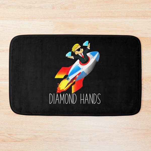 Item preview, WallStreetBets WSB Rocket Ship To The Moon No Paper Hands designed and sold by HarmanEmy.