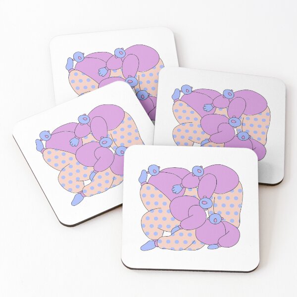 Item preview, Quarantine Square PINK designed and sold by MarcinkuGreta.