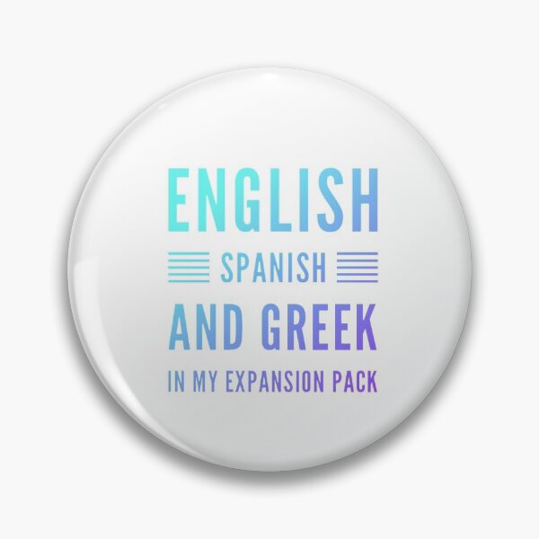 Item preview, Spanish and Greek learner POLYGLOT designed and sold by Davit Farmanyan.