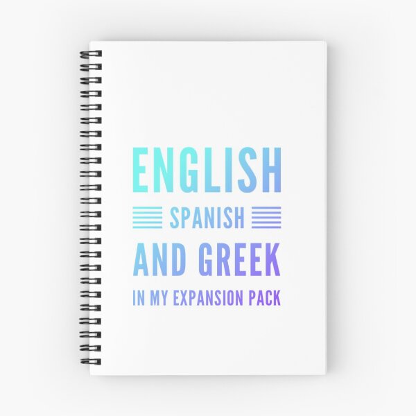 Item preview, Spanish and Greek learner POLYGLOT designed and sold by Davit Farmanyan.