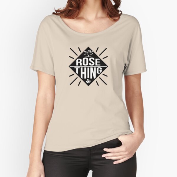 Es una cosa de Rose Camiseta ancha