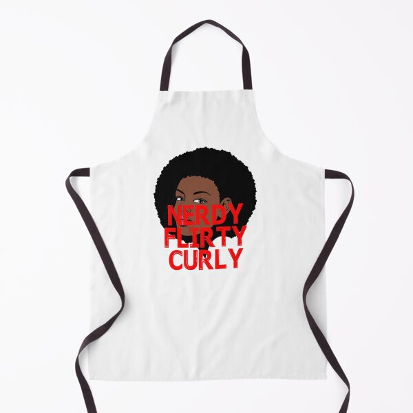 Item preview, Nerdy Ethnic Girl with Big and Beautifully Blown Curly Locks designed and sold by Branncolet.
