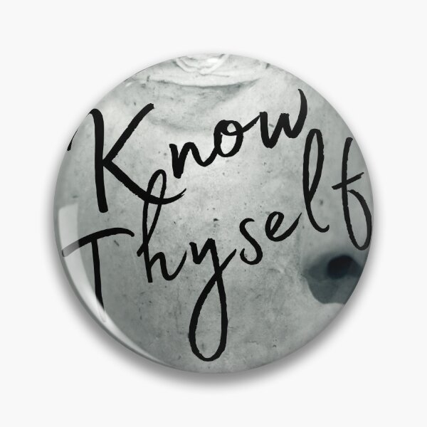 Item preview, Know Thyself  designed and sold by sunnybandana.