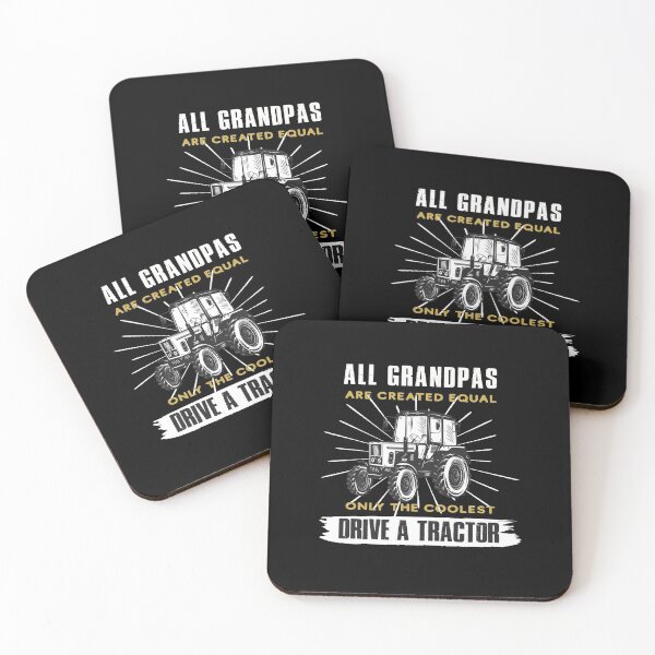Item preview, Mens Grandpa with Tractor Grandfather Funny Grandpa Tractor designed and sold by NSTeeDesign.