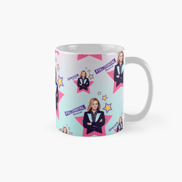 Item preview, Full frontal with Samantha Bee, pattern for late night fans, officially licensed fan art designed and sold by Mauswohn.