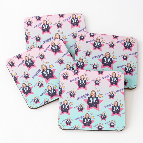 Item preview, Full frontal with Samantha Bee, pattern for late night fans, officially licensed fan art designed and sold by Mauswohn.