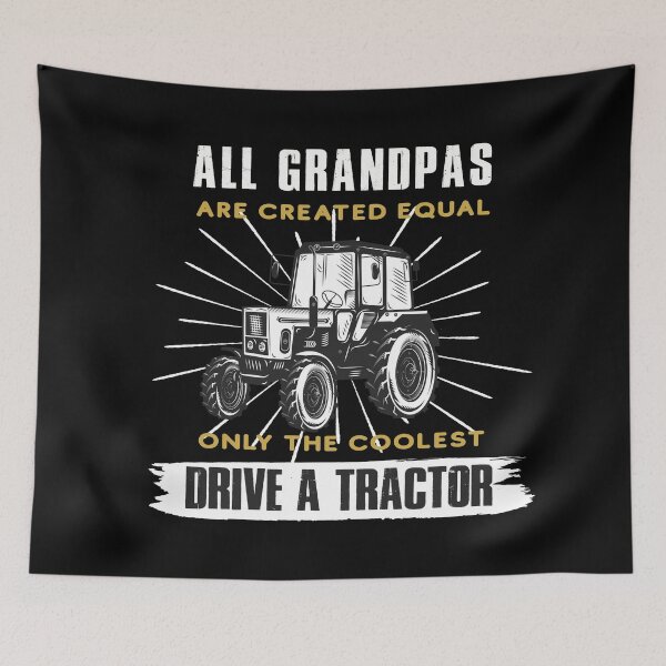 Item preview, Mens Grandpa with Tractor Grandfather Funny Grandpa Tractor designed and sold by NSTeeDesign.