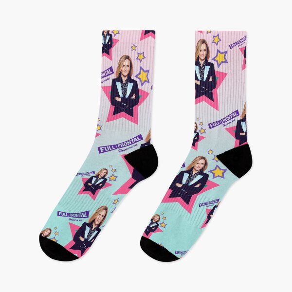 Item preview, Full frontal with Samantha Bee, pattern for late night fans, officially licensed fan art designed and sold by Mauswohn.