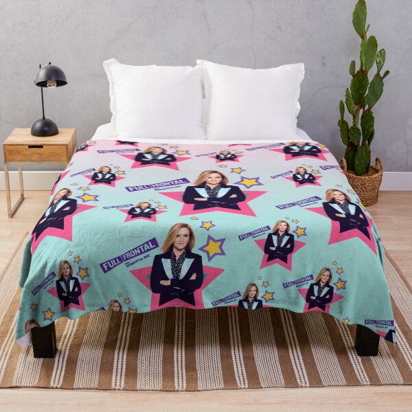 Item preview, Full frontal with Samantha Bee, pattern for late night fans, officially licensed fan art designed and sold by Mauswohn.