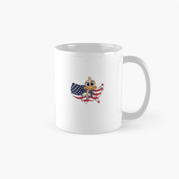 Item preview, Flying American Duck designed and sold by Stickow.