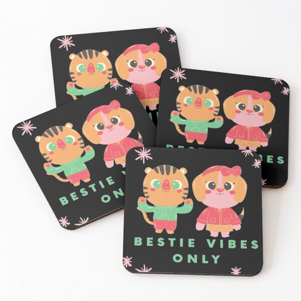 Item preview, Bestie vibes only cute design designed and sold by Dreamofstyle7.