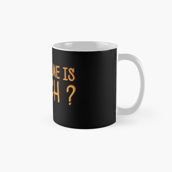 Item preview, What Time Is Lunch Funny Foodie Hangry Quote Food Humor designed and sold by sillyquestions.