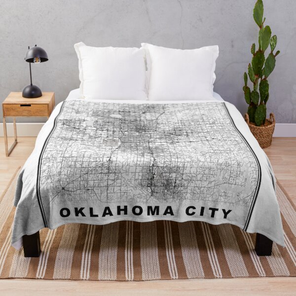 Item preview, Oklahoma City Map designed and sold by Tamas Das.