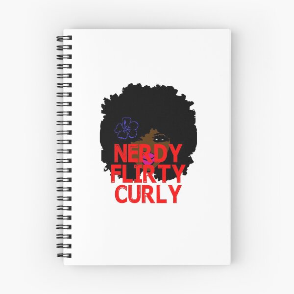 Item preview, Nerdy Ethnic Girl with Big and Beautifully Blown Flirty Curly Locks designed and sold by Branncolet.