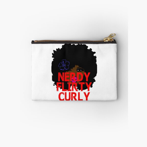 Item preview, Nerdy Ethnic Girl with Big and Beautifully Blown Flirty Curly Locks designed and sold by Branncolet.