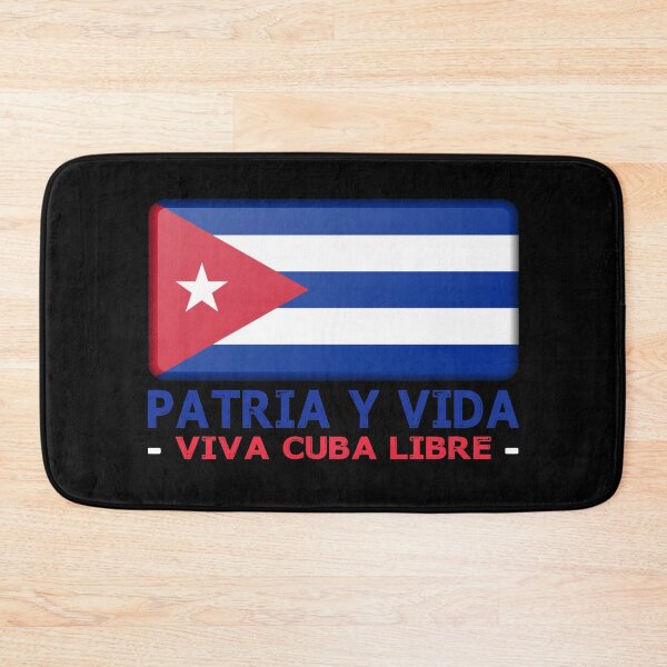 Item preview, PATRIA Y VIDA - VIVA CUBA LIBRE FLAG designed and sold by Branncolet.