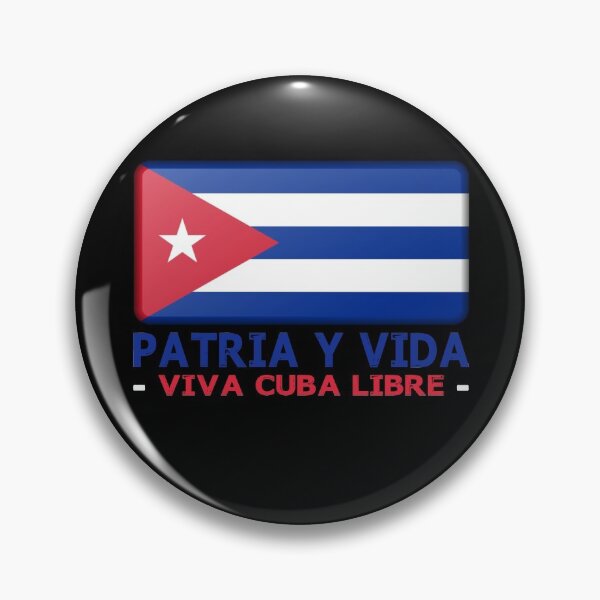 Item preview, PATRIA Y VIDA - VIVA CUBA LIBRE FLAG designed and sold by Branncolet.