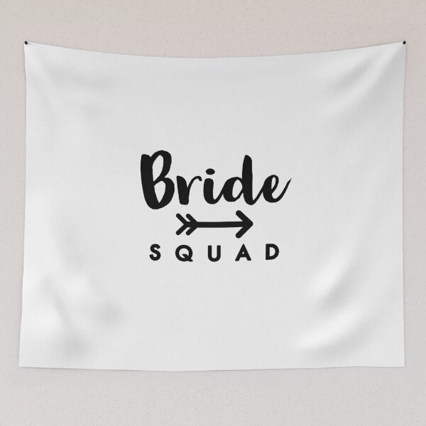 Item preview, Bride squad wedding best wedding squad  designed and sold by Tropical Blood.