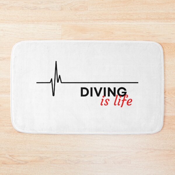 Item preview, Diving is life designed and sold by TheGreenGoat.