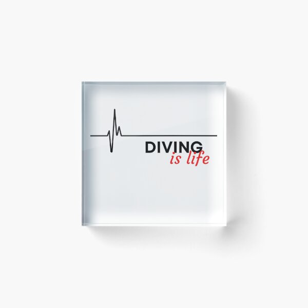 Item preview, Diving is life designed and sold by TheGreenGoat.