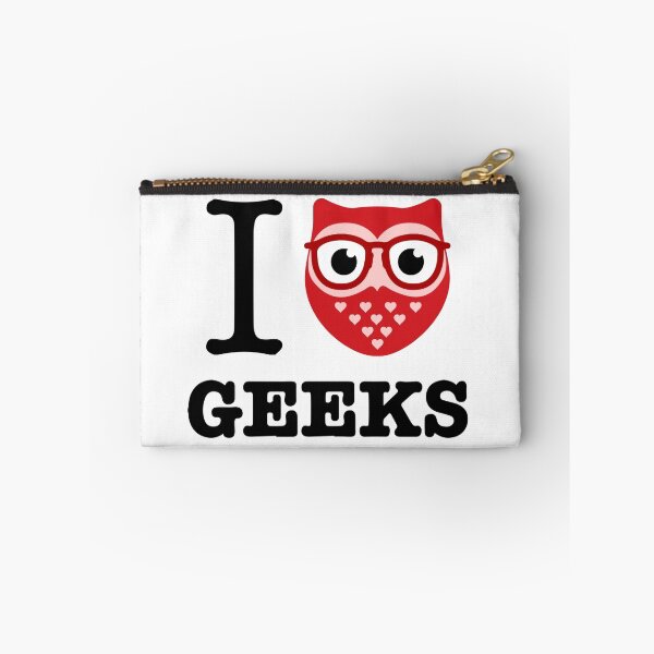 Item preview, I Owl Geeks (love heart) designed and sold by Josh Goodswen.