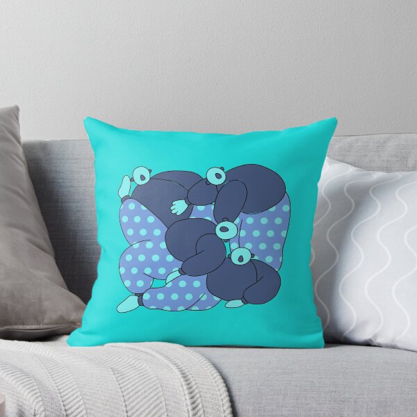 Item preview, Quarantine Square BLUE designed and sold by MarcinkuGreta.