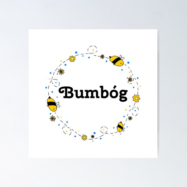 Item preview, Bumbóg the Irish for Bumblebee | Designed in Ireland designed and sold by BuyIrishArt.