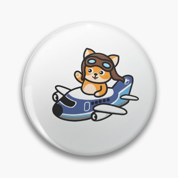Item preview, Traveling Cat Plane designed and sold by Stickow.