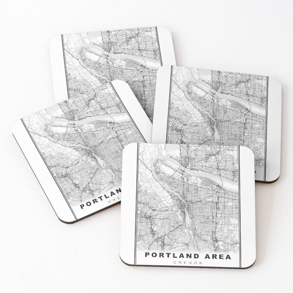 Item preview, Portland Area Map designed and sold by Tamas Das.