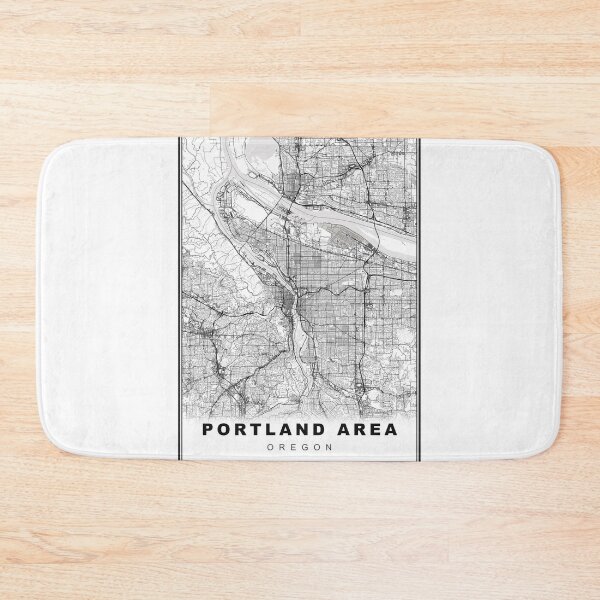 Item preview, Portland Area Map designed and sold by Tamas Das.
