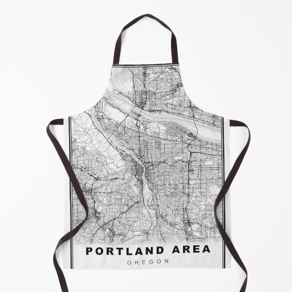 Item preview, Portland Area Map designed and sold by Tamas Das.