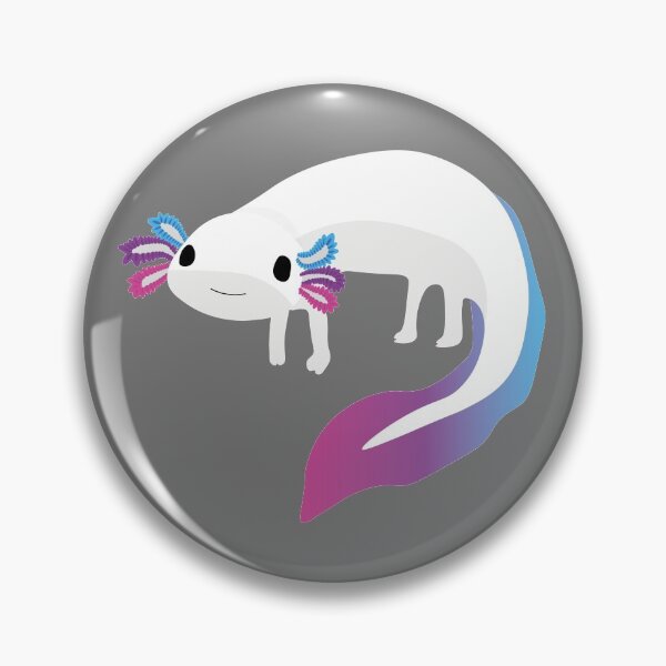 Item preview, Bisexual Axolotl designed and sold by Kay-Marie-Art.