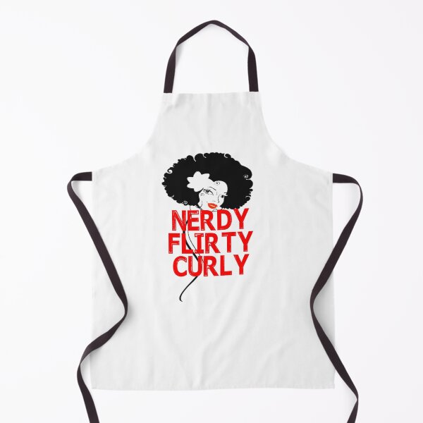 Item preview, Nerdy Flirty Curly Girl designed and sold by Branncolet.
