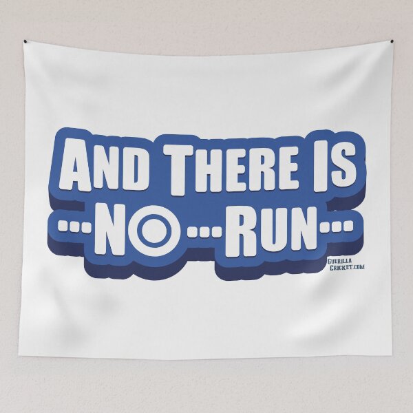 Item preview, And There Is No Run designed and sold by GuerillaCricket.