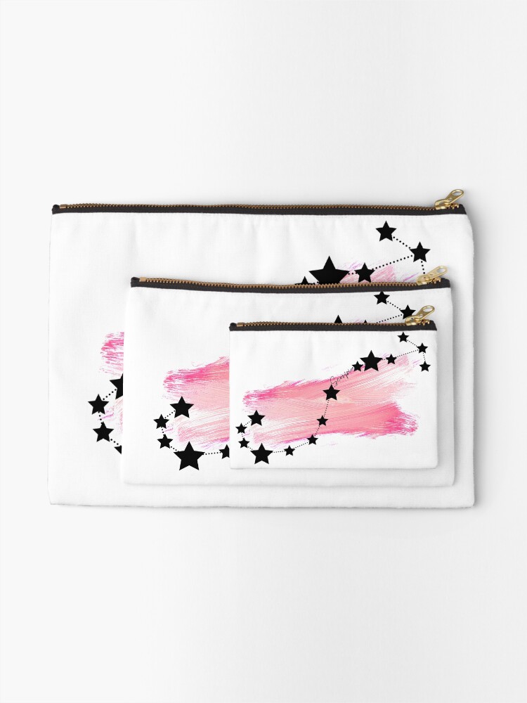 Thumbnail 2 of 4, Zipper Pouch, Zodiac Collection - Scorpio designed and sold by DesignsofNini.