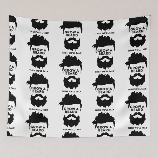 Item preview,  Grow A Beard Then We'll Talk designed and sold by ubantee.